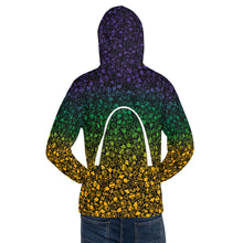 Load image into Gallery viewer, STL Mardi Gras Inverse Hoodie