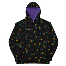 Load image into Gallery viewer, STL Mardi Gras Inverse Accent Hoodie