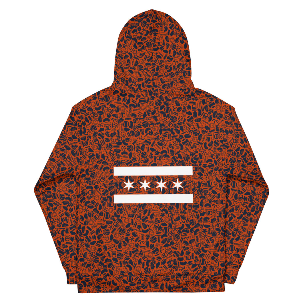 Chicago Football Inverse Hoodie
