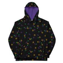 Load image into Gallery viewer, STL Mardi Gras Inverse Accent Hoodie
